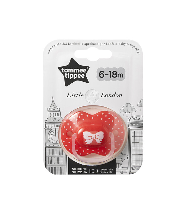 Tommee Tippee Closer to Nature LITTLE LONDON Soother Girl(6-18M) image number 3